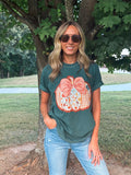 PUMPKIN PATTERN TEE {{PREORDER}}