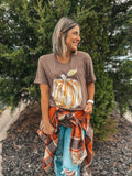 WATERCOLOR PUMPKIN TEE  {{PREORDER}}