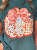 PUMPKIN PATTERN TEE {{PREORDER}}