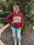 THANKFUL LEOPARD SWEATSHIRT  {{PREORDER}}