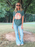 PUMPKIN PATTERN TEE {{PREORDER}}