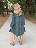 Pine Tree Corduroy Dress