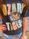 COLORFUL OZARK TIGERS TEE-PEPPER
