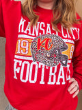 KANSAS CITY FOOTBALL SWEATSHIRT {{PREORDER}}