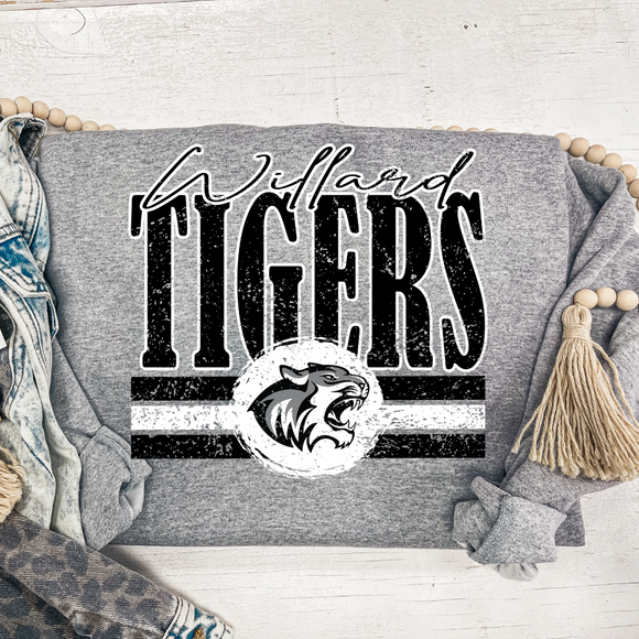 WILLARD TIGERS NEW STRIPES SWEATSHIRT {{PREORDER}}