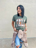 SAGE FALL PLAID TEE {{PREORDER}}