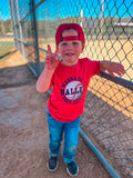 KIDS WANNA BE A BALLER SHOT CALLER TEE {{PREORDER}}