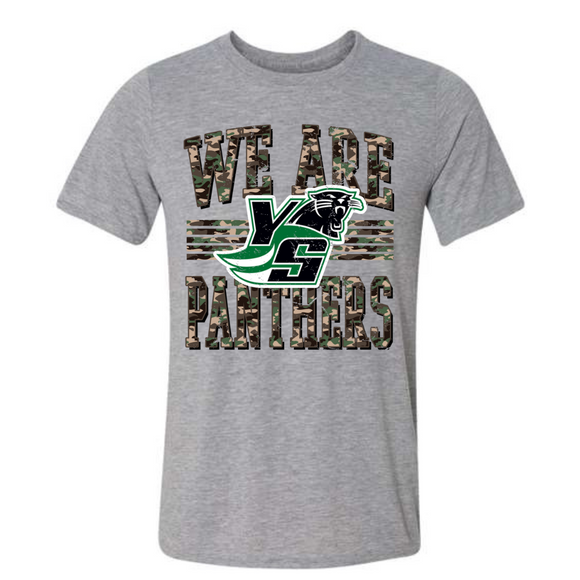 YELLVILLE PANTHRS WE ARE CAMO TEE  {{PREORDER}}