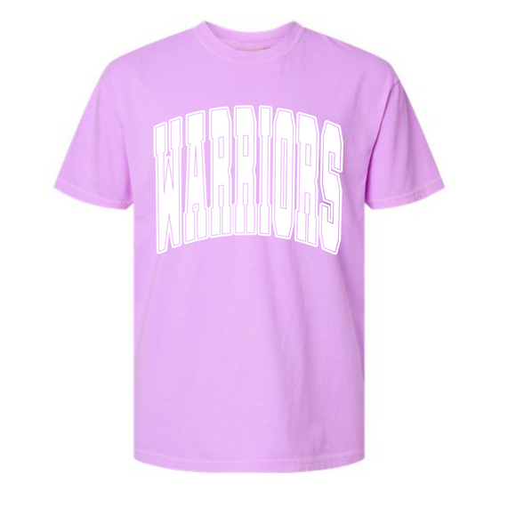 COTTER WARRIORS NEON VIOLET TEE {{PREORDER}}