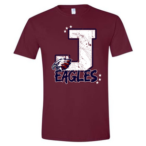 JOPLIN EAGLES SCRIPT TEE {{PREORDER}}