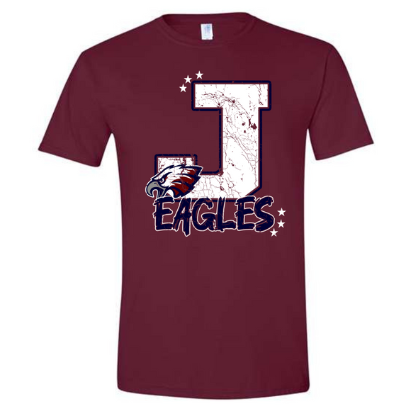 JOPLIN EAGLES SCRIPT TEE {{PREORDER}}