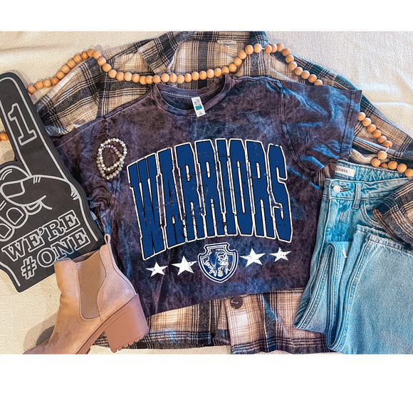 COTTER WARRIORS ACID WASH TEE {{PREORDER}}