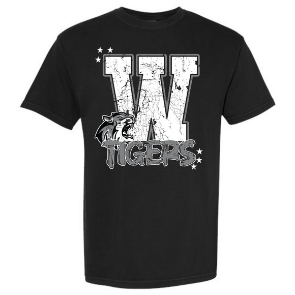 WILLARD TIGERS SCRIPT TEE {{PREORDER}}