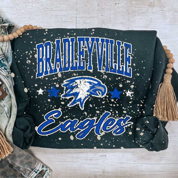 BRADLEYVILLE EAGLES VINTAGE BLEACHED SWEATSHIRT {{PREORDER}}