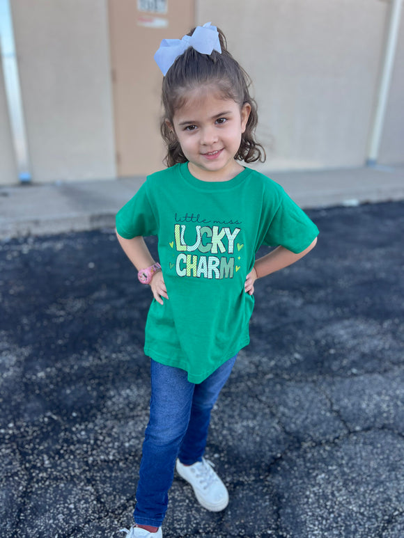 LITTLE MISS LUCKY CHARM TEE {{PREORDER}}
