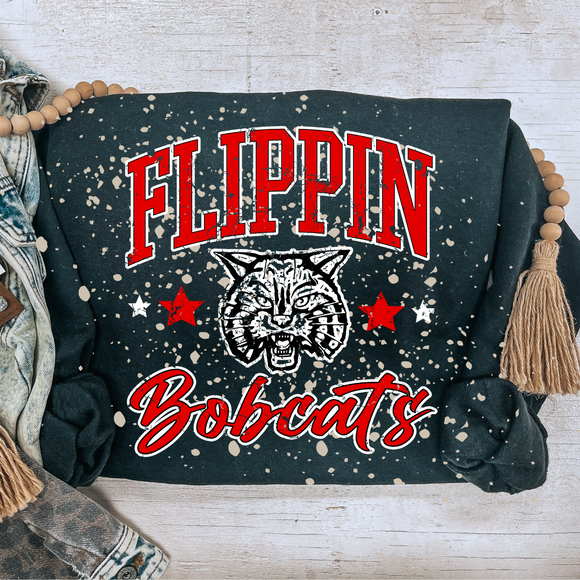 FLIPPIN BOBCATS VINTAGE SWEATSHIRT {{PREORDER}}