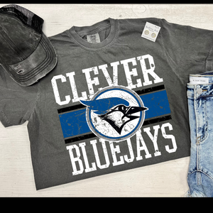 CLEVER BLUEJAYS TRENDY BLOCK TEE {{PREORDER}}