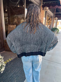 Halloween Pumpkin Bat Artwork Open Front Cardigan