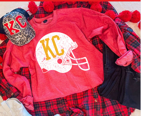 KC HELMET SWEATSHIRT {{PREORDER}}