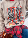 KC LEOPARD DETAIL SWEATSHIRT {{PREORDER}}