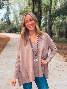 Mocha Tunic Sweater