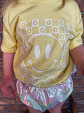 KIDS YELLOW HAPPY TEE {{PREORDER}}