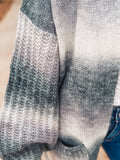 Grey Tie Dye Cardigan