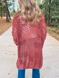 Rustic Brick Cardigan