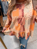 MUST HAVE PATCHWORK TOP
