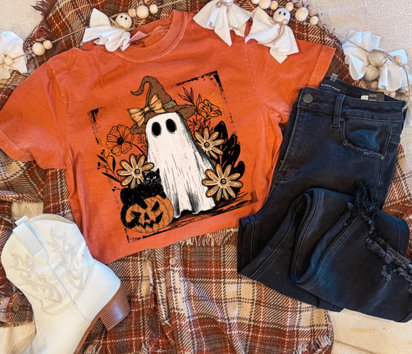 BOHO GHOST TEE (YAM)