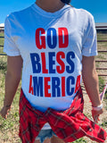 GOD BLESS AMERICA TEE {{ PREORDER }}
