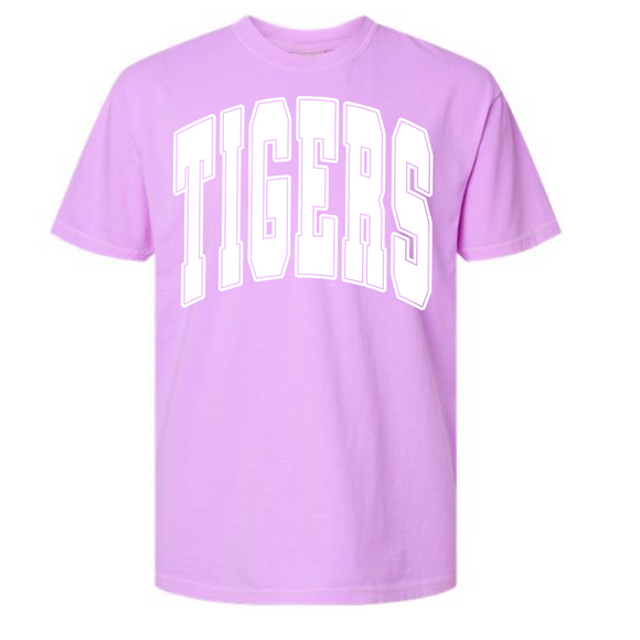 WILLARD TIGERS VIOLET TIGERS TEE {{PREORDER}}
