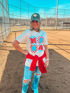 BASEBALL MAMA TEE {{PREORDER}}