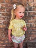 KIDS YELLOW HAPPY TEE {{PREORDER}}