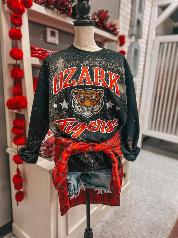 OZARK TIGERS VINTAGE STARS SWEATSHIRT {{PREORDER}}