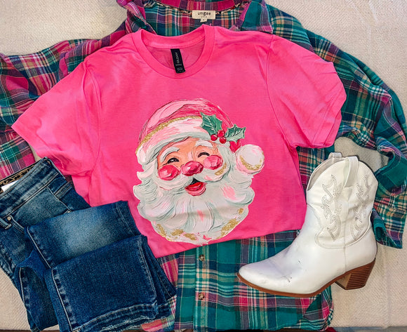 PINK SANTA TEE (PINK)