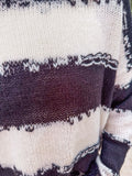 Black and White Stripes Sweater