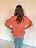 PEACH LITTLE SPRING TOP