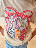 COLORFUL TIGERS TEE-IVORY