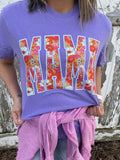 BRIGHT FLORAL MAMA TEE {{PREORDER}}