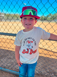 KIDS TAKE ME OUT TO THE BALL GAME TEE {{PREORDER}}