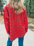 Red Plaid Top