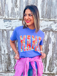 BRIGHT FLORAL MAMA TEE {{PREORDER}}