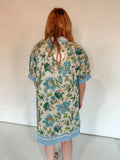BLUE FLORAL DRESS