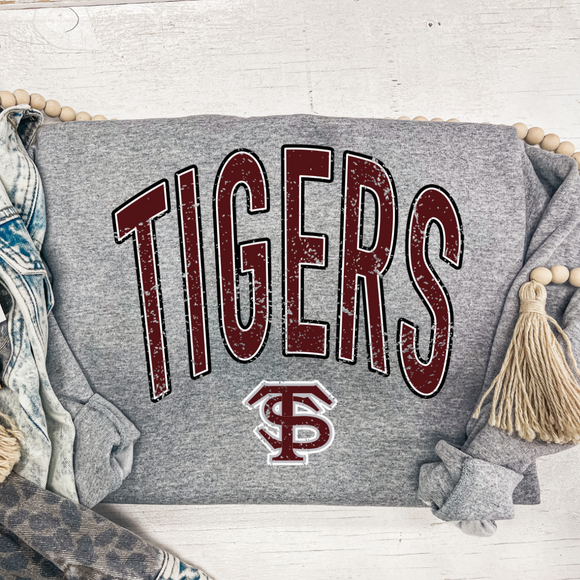 SEYMOUR TIGERS OVERSIZED FONT SWEATSHIRT {{PREORDER}}