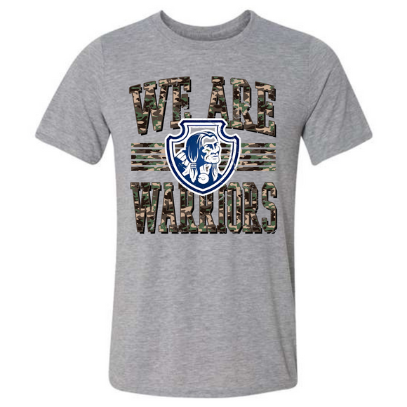 COTTER WARRIORS WE ARE CAMO TEE {{PREORDER}}