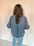 NAVY FAVORITE COMFY TOP