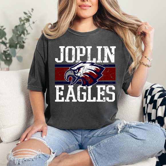JOPLIN EAGLES TRENDY BLOCK TEE {{PREORDER}}
