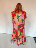 BRIGHT COLORFUL DRESS