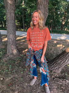 FALL LIST TEE {{PREORDER}}